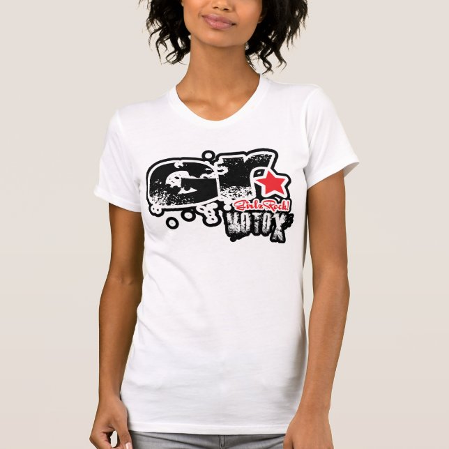 GirlzRock! - Gehen 2 große: Moto X T-Shirt (Vorderseite)
