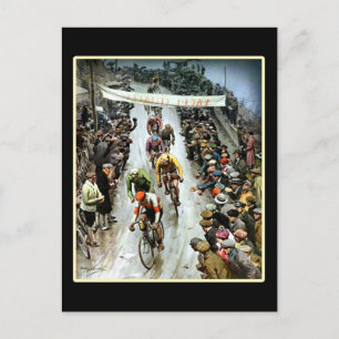 Giro 1912 Italien - Gaben für Radfahrer Postkarte