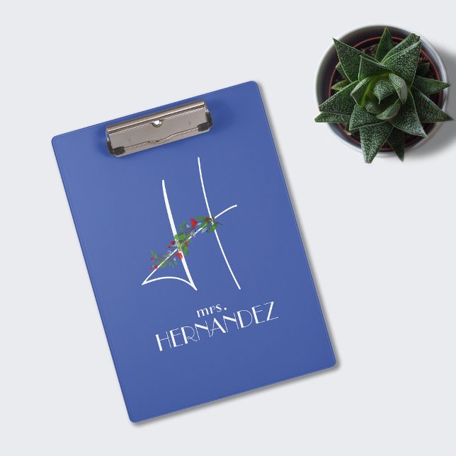 Giro boho Wasserfarbe erste H Klemmbrett (Von Creator hochgeladen)