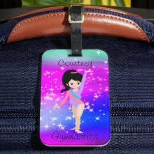 Giro del Malcantone Gymnastik im Tessin Gepäckanhänger