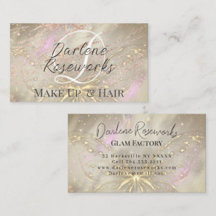 Giro Rose Goldbarschmeise Sparkle Salon Visitenkarte