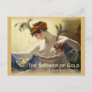 Girodet Dusche von Gold CC0680 Postkarte