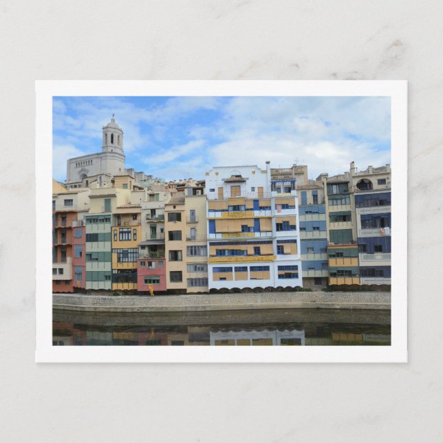 Girona (Gerona) Postkarte (Vorderseite)