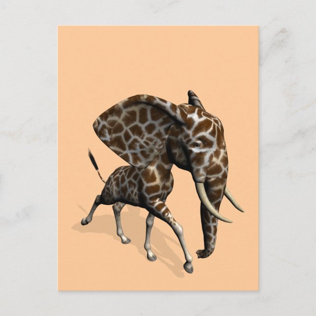 Girphant oder Eleffe Postkarte (Vorderseite)