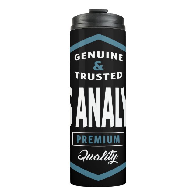 Gis Analyst | Geschenkideen Thermosbecher (Vorderseite)