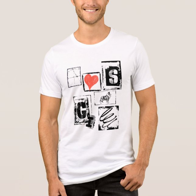 GIS Herz RT1 Tri-Blend Shirt (Vorderseite)
