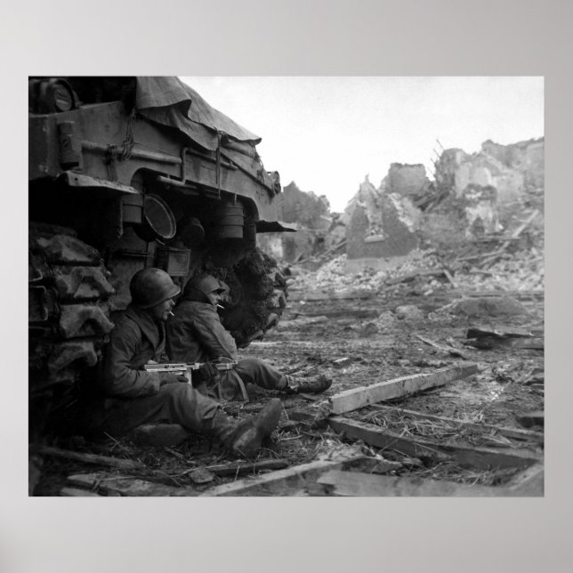 GI's in Geich, 1944 Poster (Vorne)