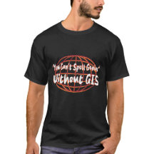 GIS/Vermesser T-Shirt Show-Stil