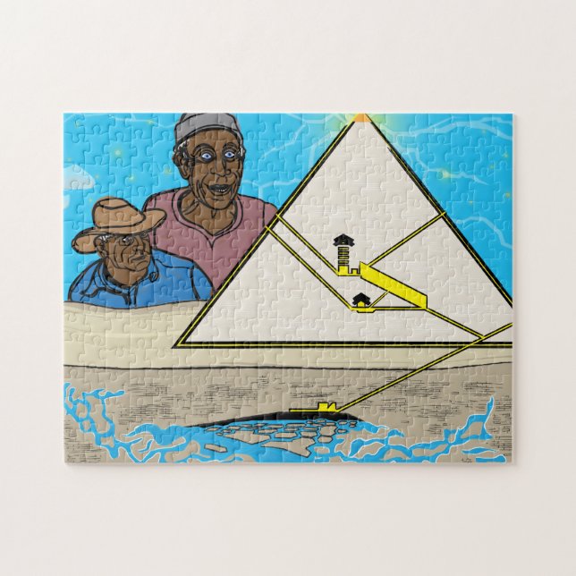 Giseh-Power-Pflanzen-Puzzlespiel Puzzle (Horizontal)