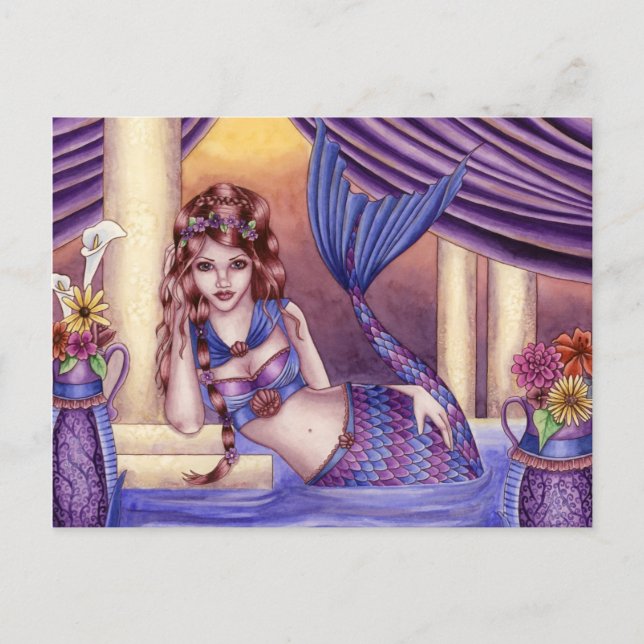 Giselle - Roman Mermaid Postcard Postkarte (Vorderseite)