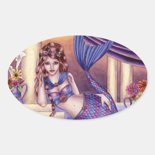 Giselle - Roman Mermaid Sticker (Vorderseite)