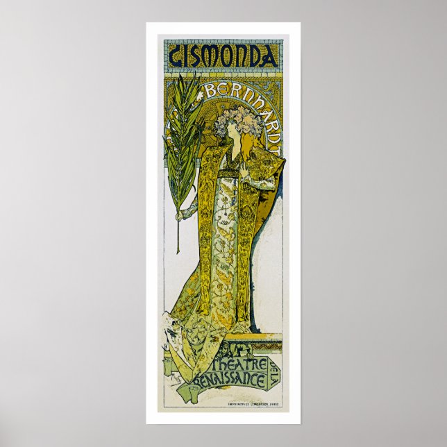 Gismonda Poster (Vorne)