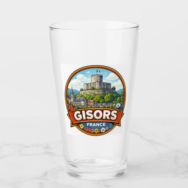 Gisors France  Glas (Vorderseite)