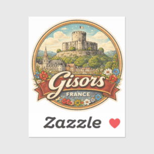 Gisors Frankreich Aufkleber