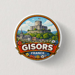 Gisors Frankreich  Button