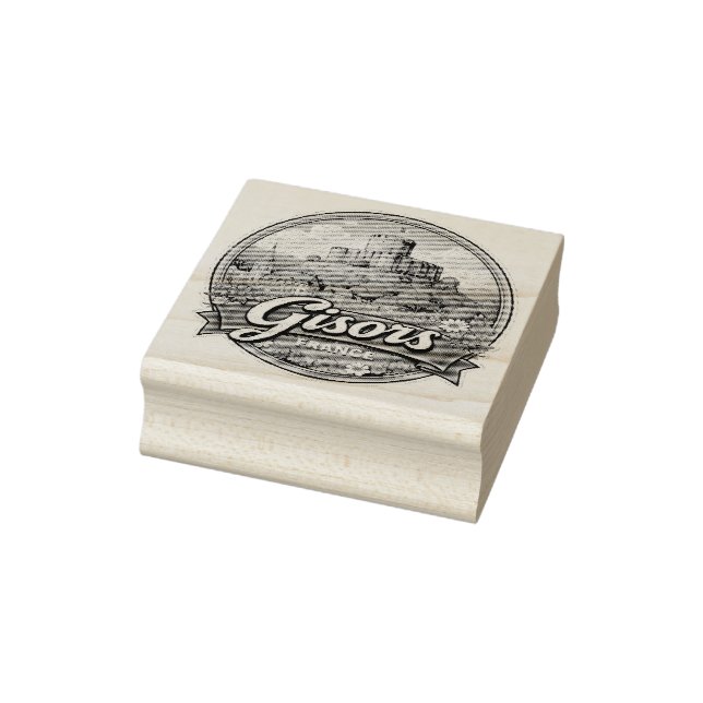 Gisors Frankreich Gummistempel (Stempel)