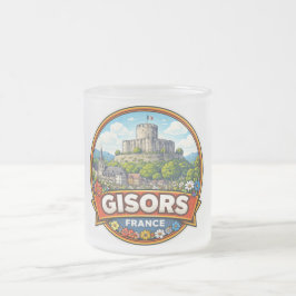 Gisors Frankreich  Mattglastasse