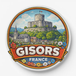 Gisors Frankreich  Pappteller
