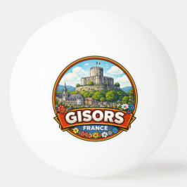 Gisors Frankreich  Tischtennisball