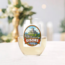 Gisors Frankreich  Weinglas Ohne Stiel