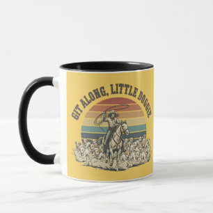 Git Along Little Doggie Tasse