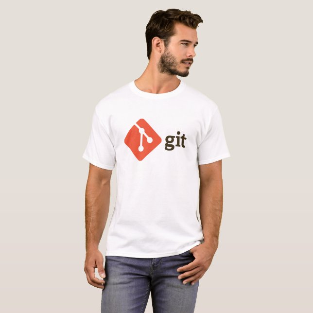 Git authentische Abnutzung T-Shirt (Vorne ganz)