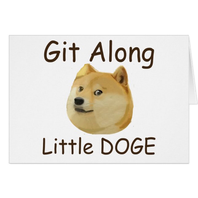 Git entlang kleinem DOGE (Vorderseite (Horizontal))