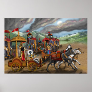 Gita von Mahabharat Poster