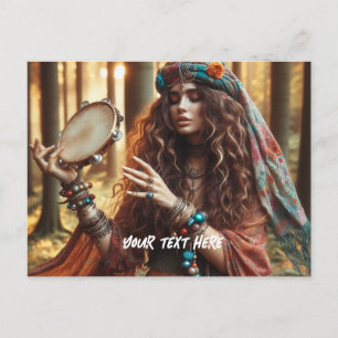 Gitana Holiday Postcard Feiertagspostkarte