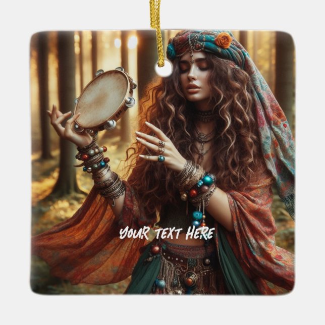 Gitana Keramikornament (Vorderseite)