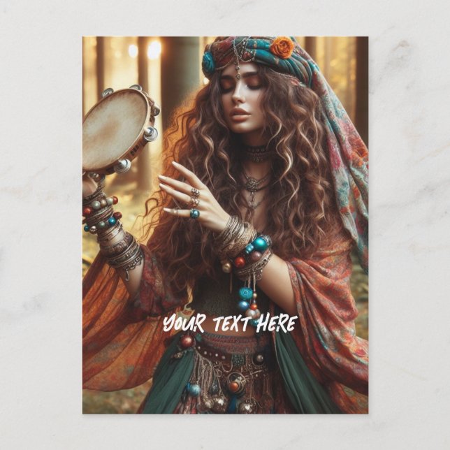 Gitana Postkarte (Vorderseite)