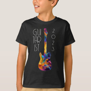GITARIST 2023 FARBBIGE GITARBEN-GIFT T-Shirt