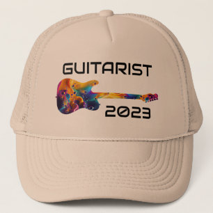GITARIST 2023 FARBBIGE GITARBEN-GIFT TRUCKERKAPPE