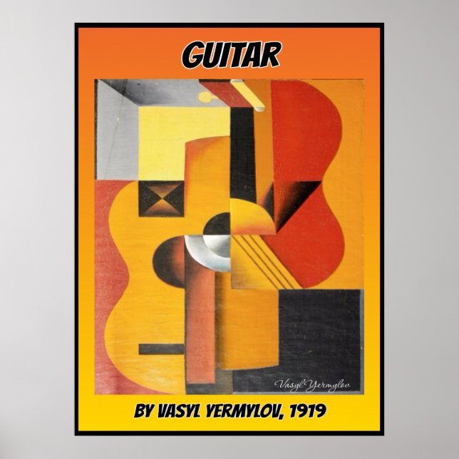 Gitarre, 1919 poster (Vorne)
