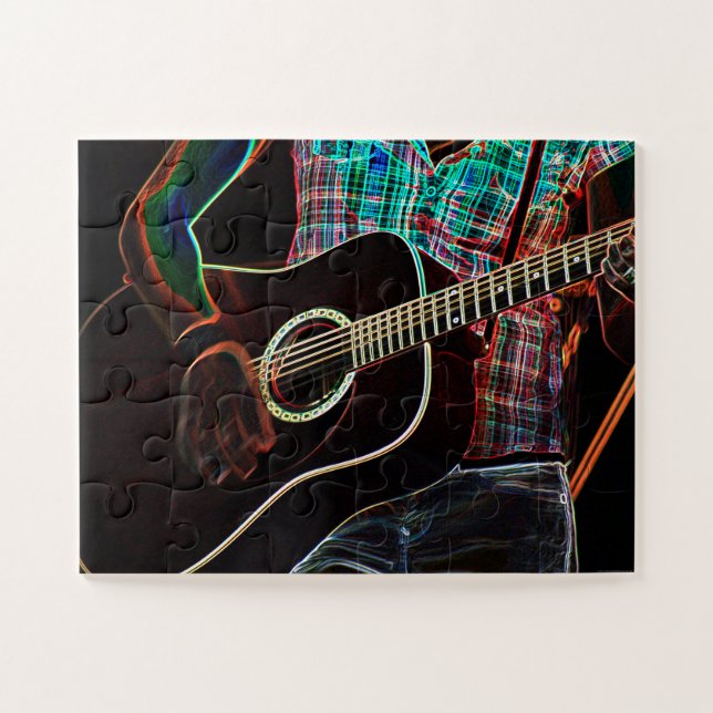 Gitarre 1 11x14 30pc jpcn puzzle (Horizontal)