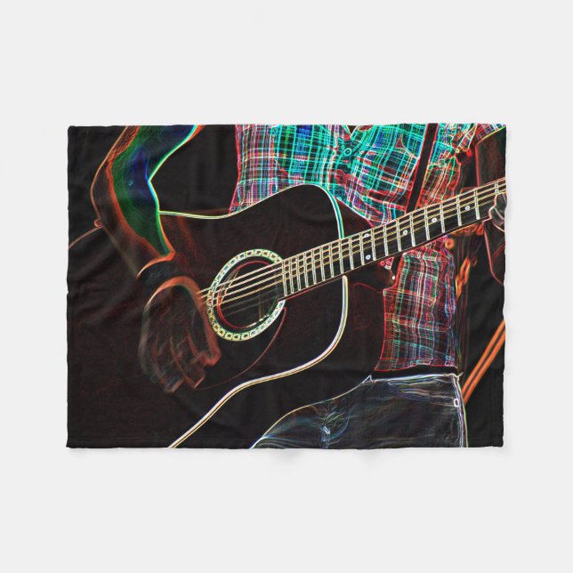 Gitarre 1 fbcnm fleecedecke (Vorderseite (Horizontal))