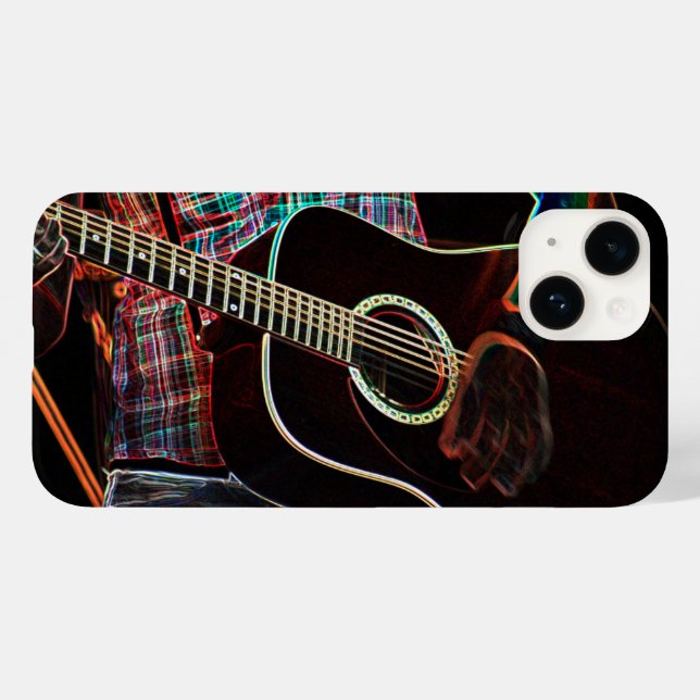 Gitarre 1 iphcna Case-Mate iPhone hülle (Rückseite (Horizontal))