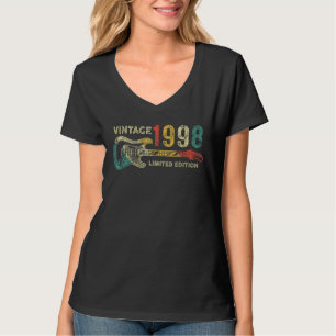 Gitarre 25 Jahre Vintag 1998 T-Shirt