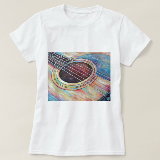 Gitarre 2 T-Shirt (Design vorne)