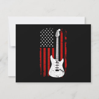 Gitarre Amerikanische US-Flagge Musik-Player Elekt