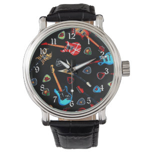 Gitarre Armbanduhr