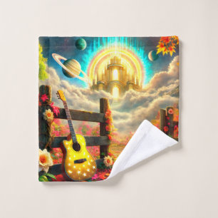 Gitarre Art Waschlappen