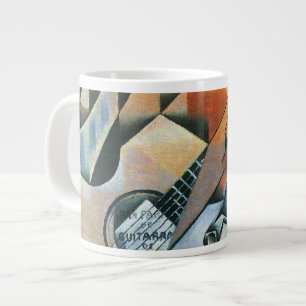 Gitarre (Banjo) und Brille, Juan Gris, Vintage Art Jumbo-Tasse