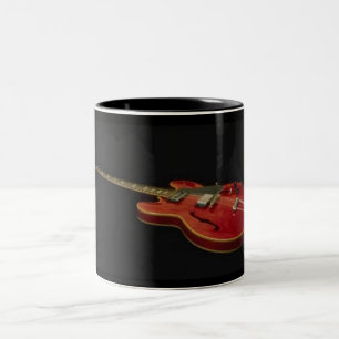 Gitarre - Becher Zweifarbige Tasse