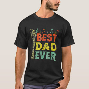 Gitarre Bester Vater Aller Zeiten Akkord Gitarrist T-Shirt