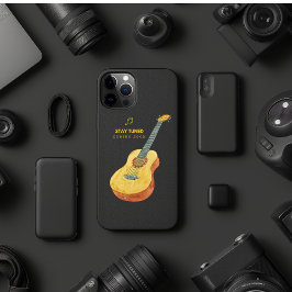 Gitarre Bleibe iPhone 14 Pro Hülle