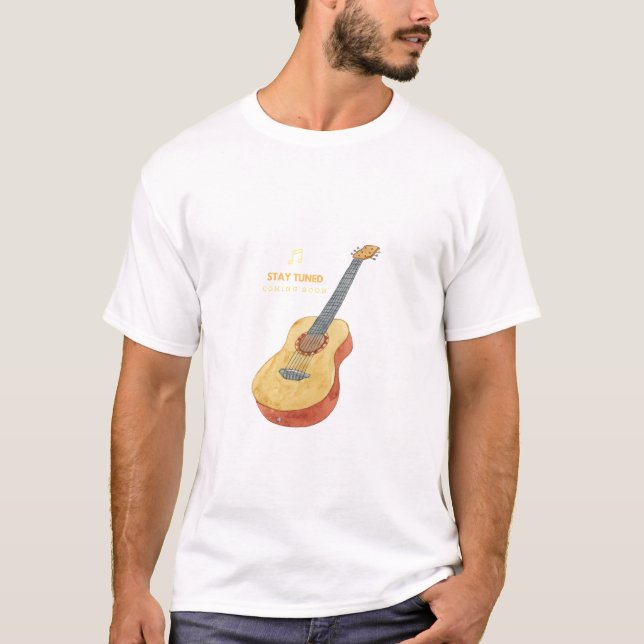 Gitarre Bleibe T-Shirt (Vorderseite)