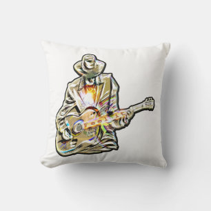 Gitarre Blues Man - Feel it Kissen