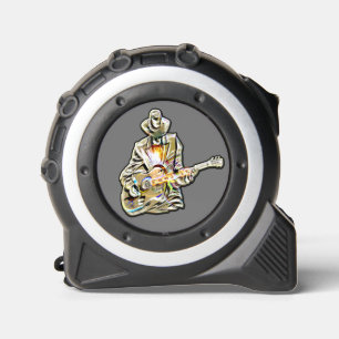 Gitarre Blues Mann - Feel it Maßband
