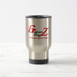 Gitarre BoyZ™ Monogramm-Reise-Tasse Reisebecher